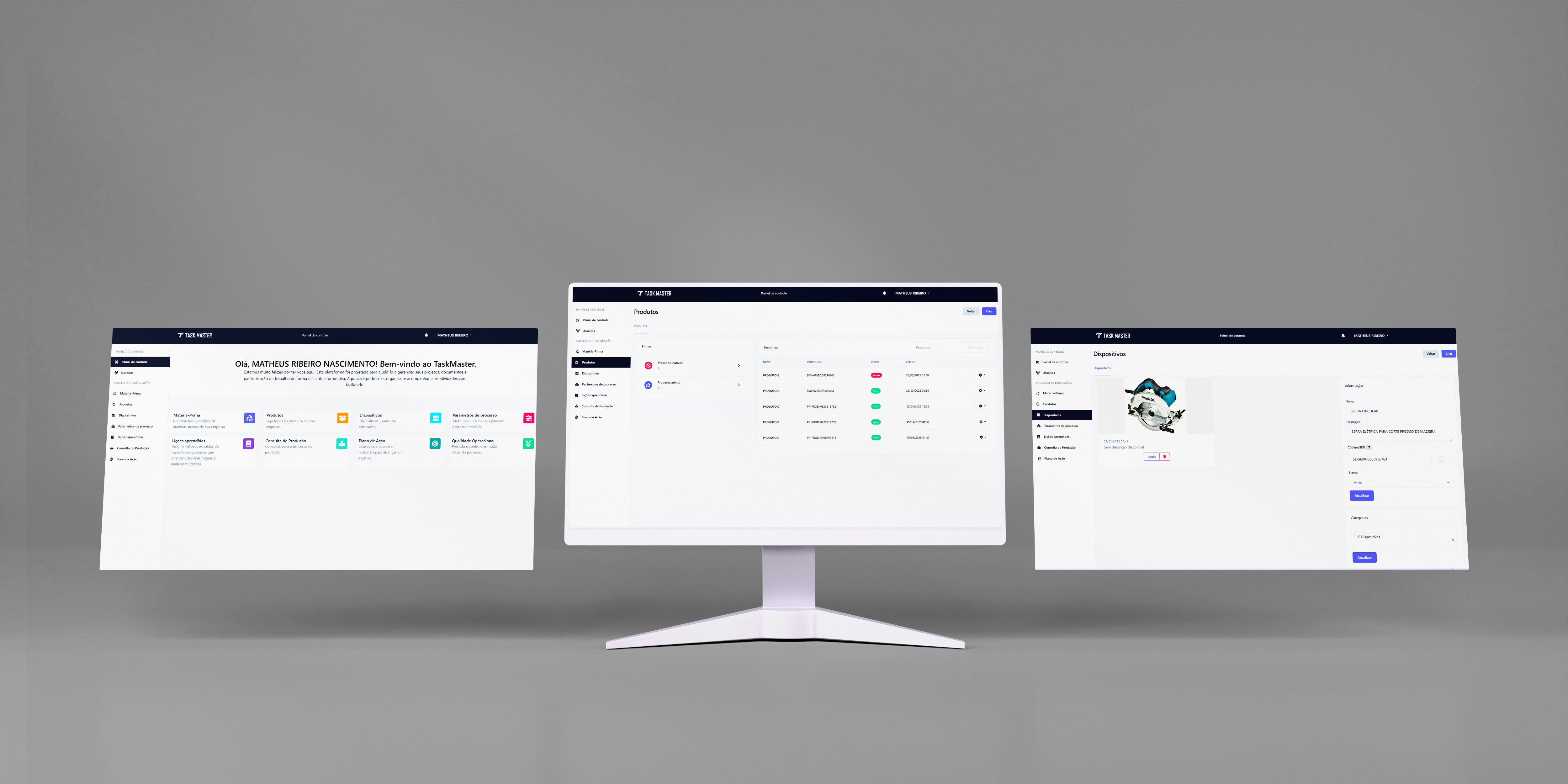Dashboard TaskMaster
